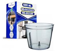 MONTERAL Bol para Batidora de Mano 500 ml con Código Original MS-0A14423 MS-652185 para Moulinex para Krups para Tefal - Garantía de 10 Años