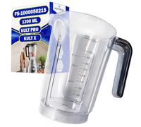 MONTERAL Bol para Batidora de Vaso 1200 ml con Código Original FS-1000050215 para WMF Series Kult Pro y Kult X