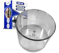 MONTERAL Bol para Batidora Mano 450 ml con Código Original 00268636 12052085 para Bosch para Siemens - Garantía de 10 Años