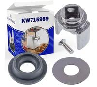 MONTERAL Juego de Manguito de Acoplamiento y Arandela para Robot de Cocina con Código Original KW715989 para Kenwood