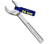 MONTERAL Llave Inglesa 25 mm para Conectar el Regulador de la Bombona Gas Butano - FABRICADO EN ITALIA - Garantía de 10 Años