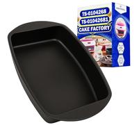 MONTERAL Molde de Aluminio Antiadherente para Maquina Mini Tortas con Código Original TS-01042680 TS-01042681 para Tefal Cake Factory - Garantía de 10 Años