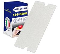 MONTERAL Placa Mica Microondas 114x56 mm con Código Original DE71-00159A para Samsung - Made IN Italy