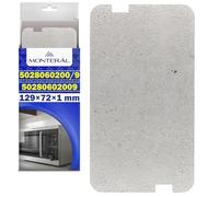 MONTERAL Placa Mica Microondas 129x72x1мм 50280602009 para Aeg para Zanussi