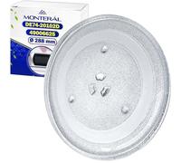 MONTERAL Plato Microondas Ø 28,8 cm Tiene 3 Fijaciones - Plato Giratorio con Código Original DE74-20102D para Samsung 49006625 para Candy