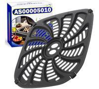 MONTERAL Rejilla Air Fryer Cuadrada con Código Original AS00005010 para Ariete 4626 para DeLonghi - Rejilla para Freidora de Aire Fabricada en Metal Resistente al Calor - Garantía de 10 Años