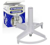 MONTERAL Soporte de Disco de Corte para el Robot de Cocina con Código Original 7002059 67002059 para Braun Multipractic - Garantía de 10 Años