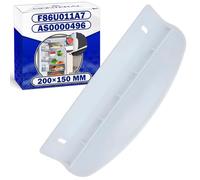 MONTERAL Tirador Frigorifico y Congelador Orificios para Montaje 150 mm Tamaño 200 mm con Código Original F86U011A7 AS0000496 para Fagor - Garantía de 10 Años