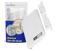 MONTERAL Tirador para Congelador en Frigorífico 100 x 65 x 14 mm y Muelle con Código Original 9590224 7434194 para Liebherr - Garantía de 10 Años