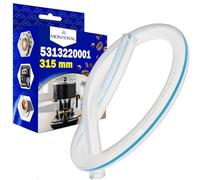 MONTERAL Tubo de Silicona para Cafetera Espresso 315 mm con Código Original 5313220001 para DeLonghi - Garantía de 10 Años