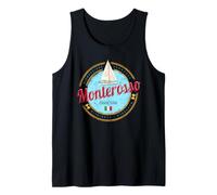 Monterosso Cinque Terre La Spezia Retro Italia Vintage Camiseta sin Mangas