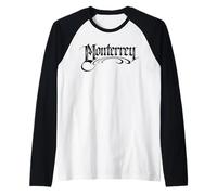 Monterrey Ciudad de México Orgullo Chicano Nuevo León Mexicano Cholo Camiseta Manga Raglan