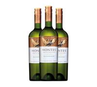 Montes Limited Selection Sauvignon Blanca Valle de Leyda 75 cl Vino blanco (Caja de 3 Botellas de 75 cl)