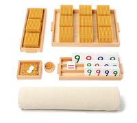 Montessori Cuentas doradas con alfombra suave Montessori Golden Beads Juego de banco con sistema decimal