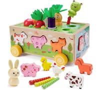 Montessori Juguetes Madera NiñOs Bebe Infantiles NiñA Regalo Regalos CumpleañOs Educativos Juguete Juegos Sensoriales Motricidad Fina Autismo Cubos Guarderia Recien Nacidos 1 2 3 4 5 6 año años Puzzle