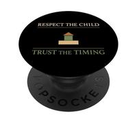 Montessori Mom Crianza Suave Aprendizaje intencional Consciente PopSockets PopGrip Adhesivo
