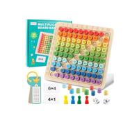 Montessori Wooden Multiplication Table - Board Games - Ages 3 - Learning Numbers