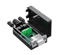 Montesy Adaptador industrial RS232 a RS485 para transmisión de datos de comunicación de larga distancia de hasta 4000 pies, protección contra sobretensiones de 600 W