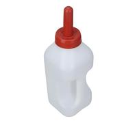 Montesy Biberón de lactancia a prueba de fugas con mango antideslizante y tetinas de goma desmontables para facilitar la alimentación de leche y el suministro de ganado