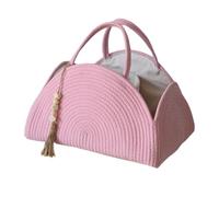 Montesy Bolsa de pañales de cuerda de algodón ligera para bebé con organizadores de múltiples compartimentos y diseño multifuncional, PK., big