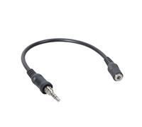 Montesy Cable adaptador de sonido para radios VX6R, VX7R, VX-177, VX170, conexión de auriculares de 3,5 mm, ABS y metal