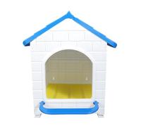 Montesy Caja de anidación de gallineros con perchas y almohadilla de silicona suave para asegurar huevos y poner hábitats para aves de corral