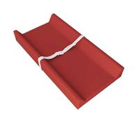 Montesy Cambiador de pañales de bebé de piel sintética suave con cinturón de fijación, forro a prueba de agua para cómoda