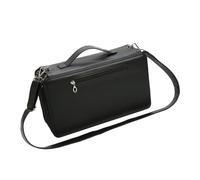 Montesy Estuche de marcadores multicapa de gran capacidad con 120 ranuras con correa para el hombro, marcadores artísticos de cuero, bolsa de transporte, organizadores de marcadores