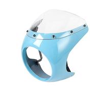 Montesy Faro delantero vintage para motocicleta, elegante, ABS, accesorios para motocicleta, instalación sencilla