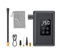 Montesy Inflador de neumáticos digital ABS fácil de transportar con luz LED, manómetros de presión ABS, bombas de aire de alta precisión para bicicleta, motocicleta y coche