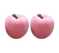 Montesy Juguete de peluche relajante en forma de fruta para la oficina y el hogar, alivio del estrés, funda de cojín decorativa, suave y lavable