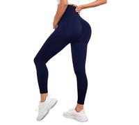Montesy Leggings térmicos de maternidad elásticos que absorben el sudor, cintura alta, cómodos, capas de invierno para esperar maternidad, leggings de entrenamiento, longitud larga, nailon y elastano