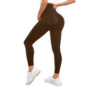 Montesy Leggings térmicos de maternidad elásticos que absorben el sudor, cintura alta, cómodos, capas de invierno para esperar maternidad, leggings de entrenamiento, longitud larga, nailon y elastano