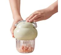 Montesy - Molinillo eléctrico de carne de ajo multifunción procesador de alimentos con potente motor y diseño para eficiencia de cocina