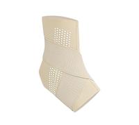 Montesy Tobillera ajustable, soporte estabilizador, soporte con cordones, envoltura de compresión para recuperación de lesiones, esguince, tobillo