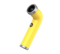 Montesy Ventilador eléctrico de mano sin aspas con pantalla digital, tubo flexible flexible, ventilador de escritorio, dispositivo de refrigeración portátil para exteriores