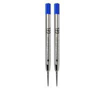 Monteverde Recambio de gel sin tapa (para Parker), punta de aguja extrafina de 0,5 mm, color azul