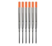 Monteverde Recharge pour stylo à bille Parker, Encre Orange (P133OR Lot de 6)
