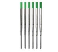 Monteverde Soft Roll - Recambio para Parker bolígrafos, verde, 6 Pack (p133gn)