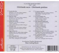 Monteverdi, C. - Monteverdi: Ghirlande Sacre; Ghirlande Profane