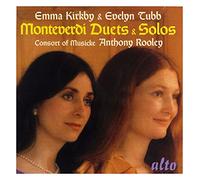 Monteverdi Duos & Solos. Kirkby, Tubb, Rooley.