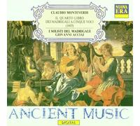 Monteverdi : Il quarto libro dei madrigali a cinque voci (1603)