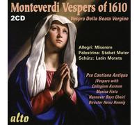 Monteverdi : Vespro della Beata Vergine. Henning.