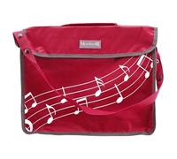 Montford Bolsa grande para libros de partituras, morera, lleva varios libros de música a lecciones y ensayos. Con correa para el hombro.