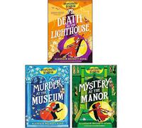 Montgomery Bonbon Series Collection 3 Books Set By Alasdair Beckett-King (Murder at the Museum, Death at the Lighthouse & Mystery at the Manor)