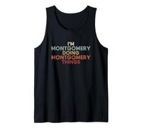 Montgomery Name Montgomery Personalized Name First Given Camiseta sin Mangas