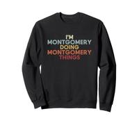 Montgomery Name Montgomery Personalized Name First Given Sudadera