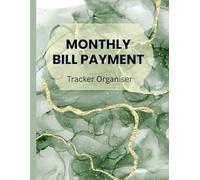 Monthly bill payment tracker organiser: Household budget planner & personal finance diary