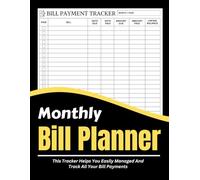 Monthly Bill Planner 2025-2026: Ultimate Budget Tracker with Savings Motivational Quotes on Every Page!