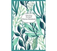 Monthly Budget Planner Notebook Personal Finance Organizer for Income, Expenses, Bills & Savings | Undated Monthly Budget Log Book for Smart Money ... Budget Book to Take Control of Your Fin